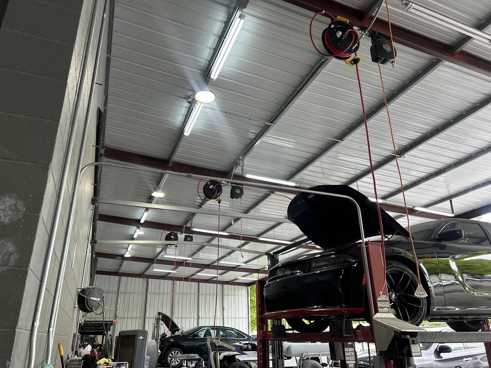 Auto Collision Repair work at Car-Aid Collision Center